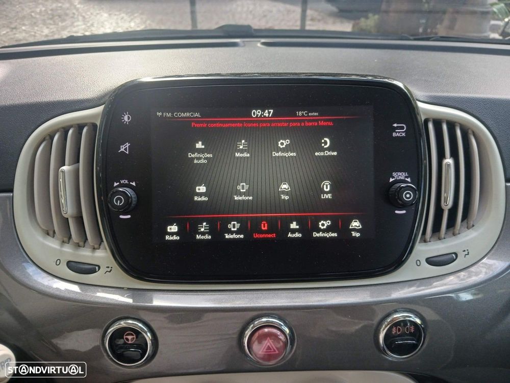 Fiat 500 1.2 Lounge Dualogic S&S - 17