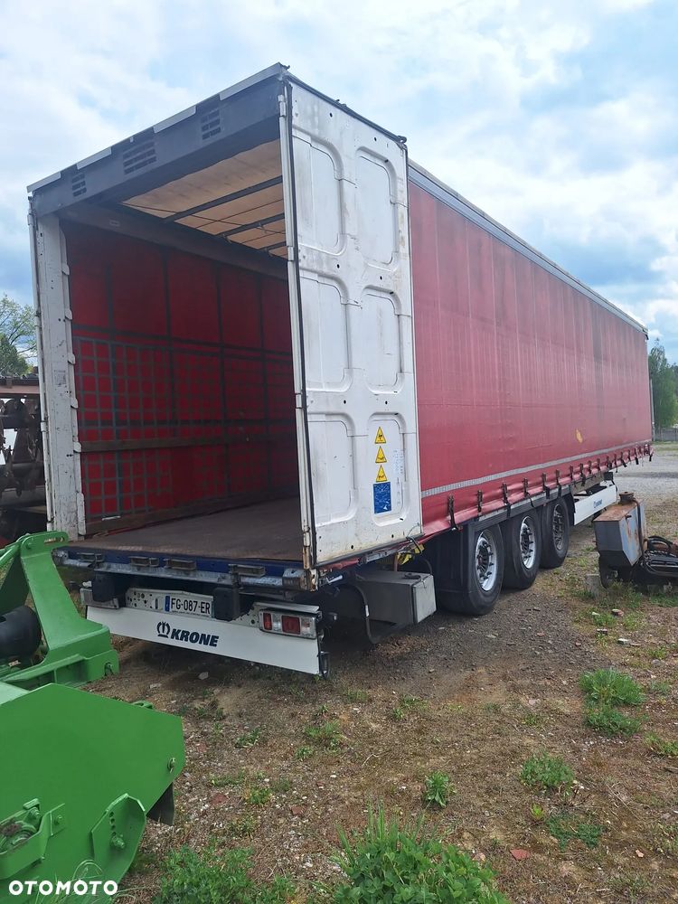 Krone Firanka Krone standard/ podnoszony dach / mocna podłoga/ SAF - 8