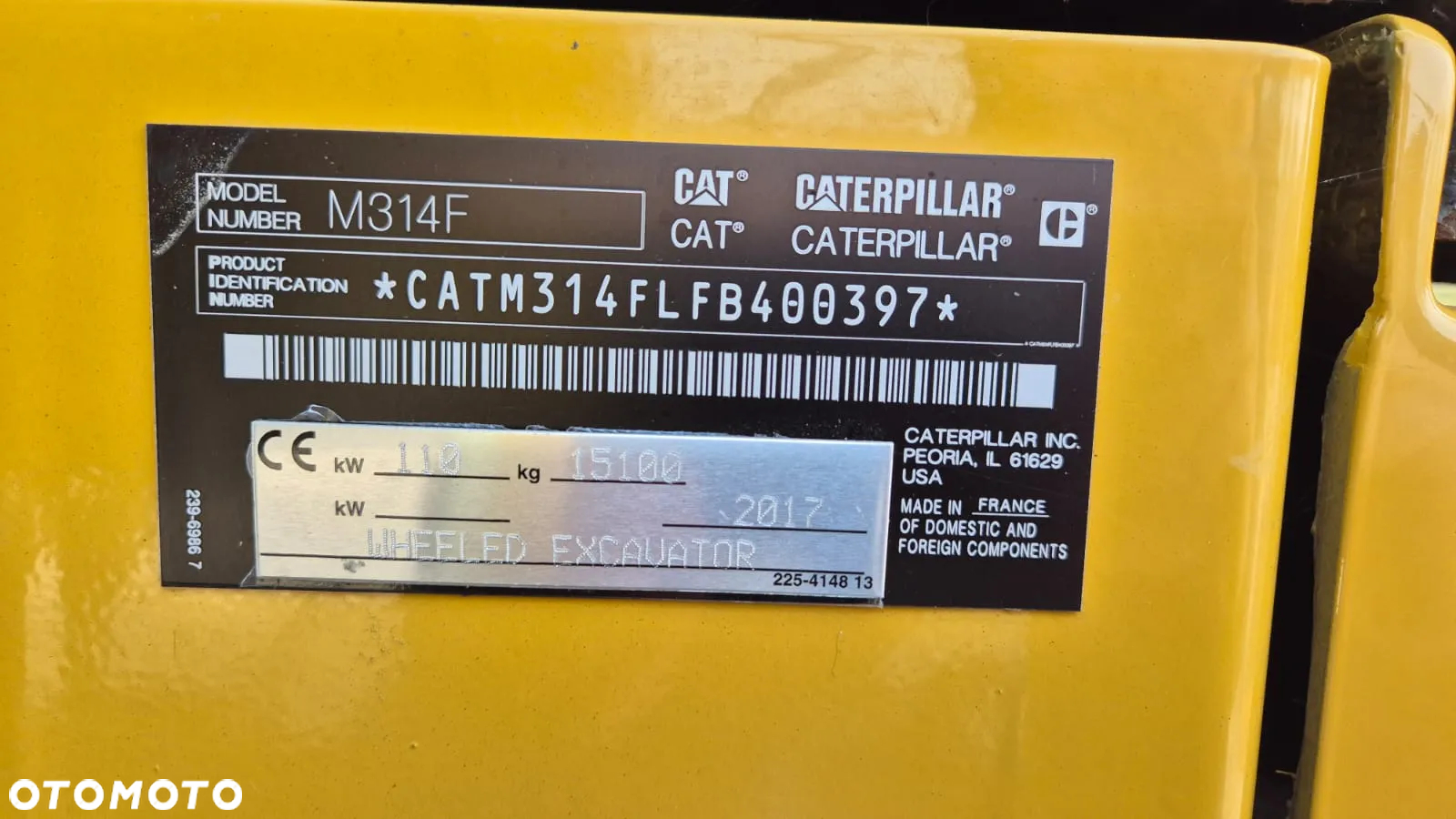 Caterpillar M 314 F - 11