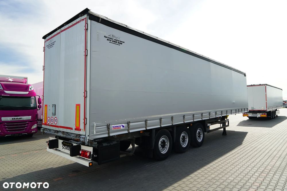 Schmitz Cargobull FIRANKA / STANDARD / 2 OSIE PODNOSZONE  / - 9