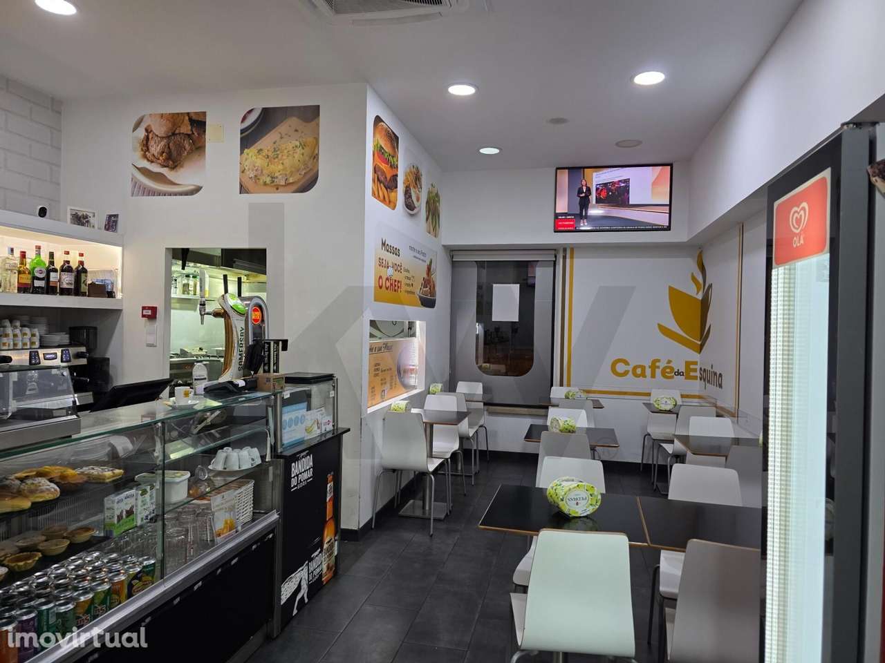 Café/Snackbar para Trespasse – Rebelva, Parede - Grande imagem: 2/15