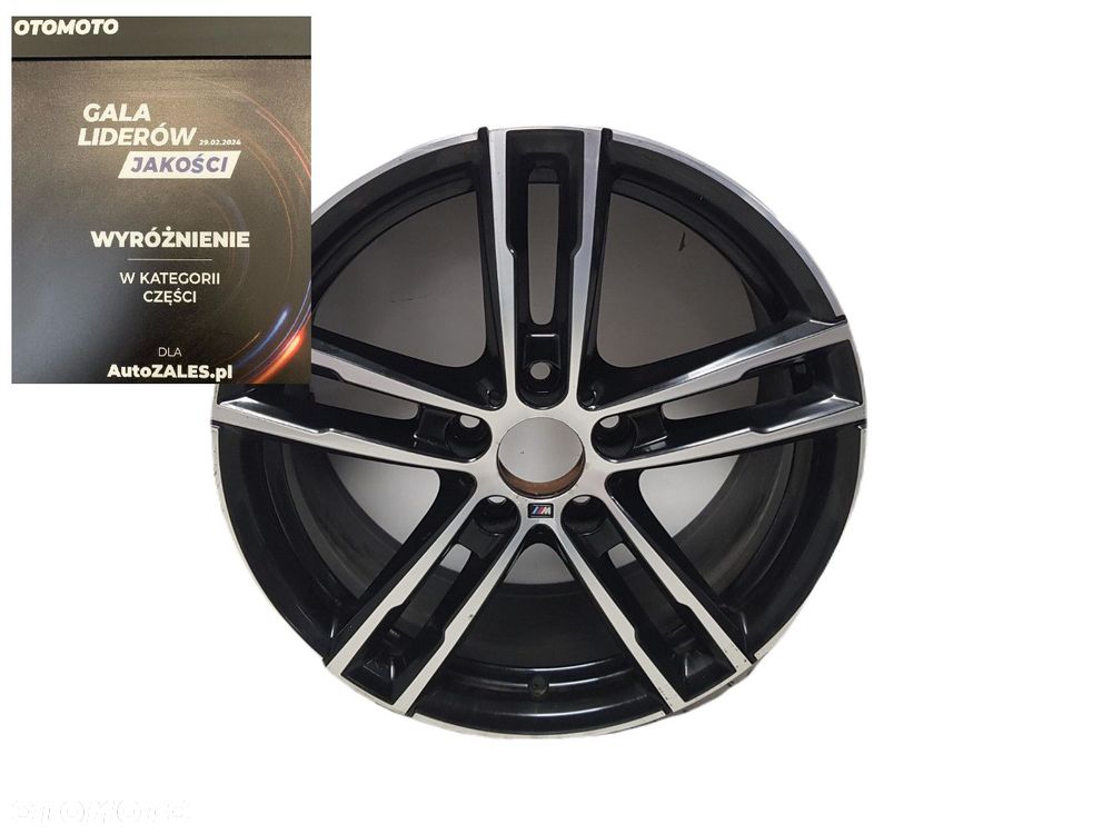 ŁADNA ORYGINALNA FELGA ALUMINIOWA ALUFELGA BMW 1 F20 F21 8.0J X 18 5X112 ET52 8009703 - 1