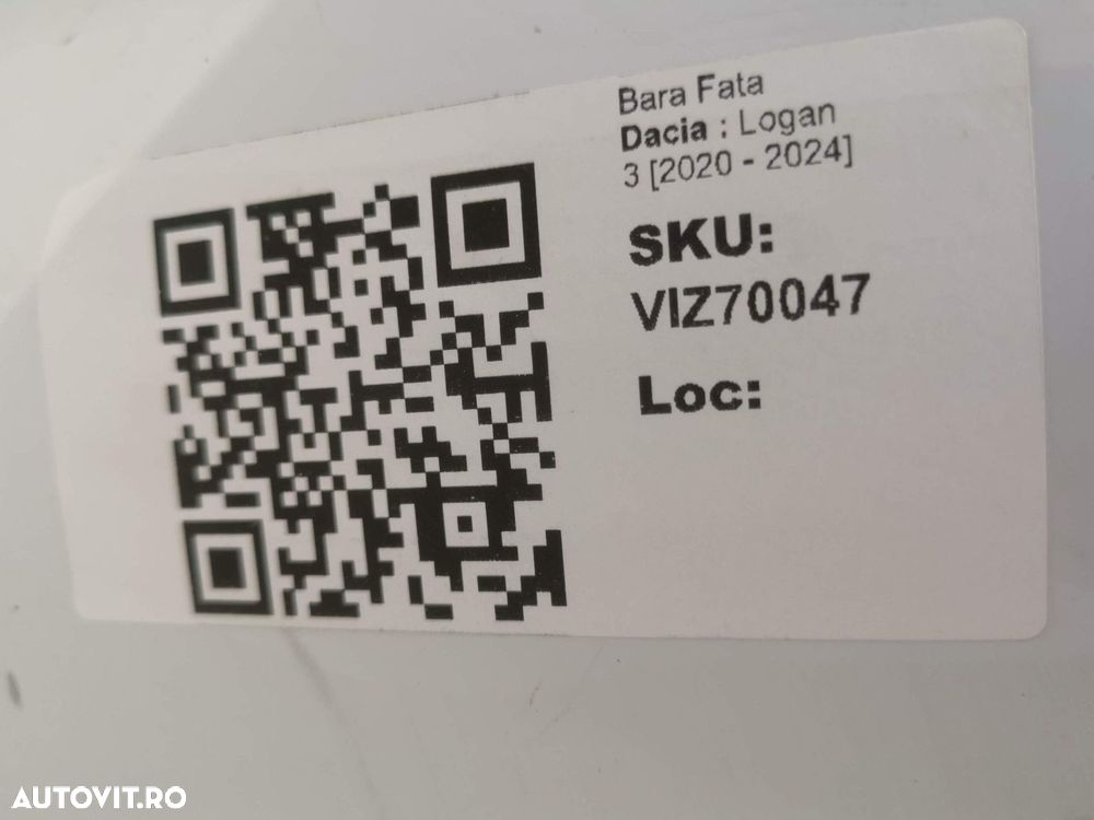 Bara Fata Dacia  Logan 3 2020 2021 2022 2023 2024 Originala In Stare B - 8