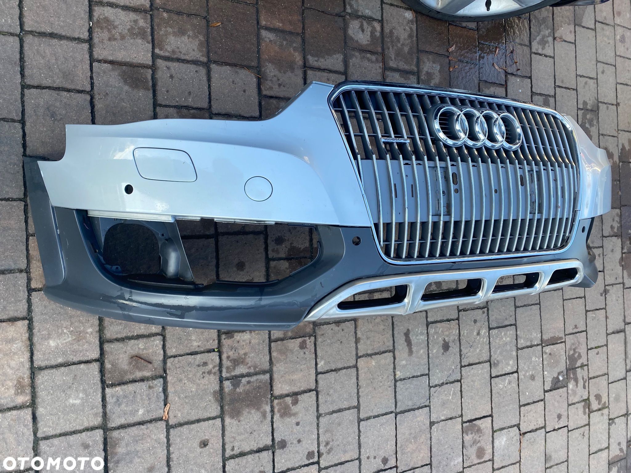 AUDI A4 B8 LIFT 12-16 ALLROAD ZDERZAK SPRYSK LX7W BD ORG. - 1