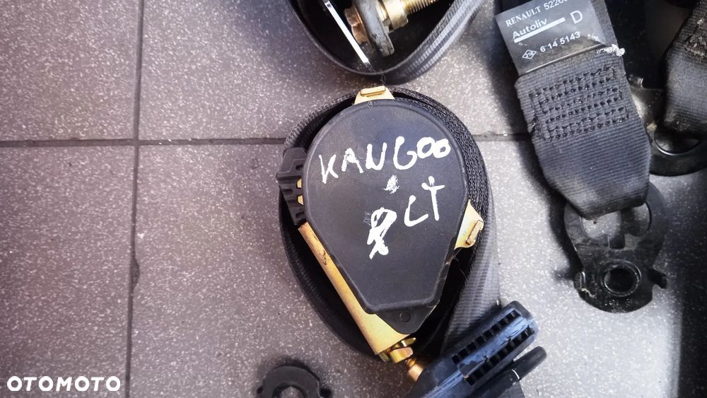 Pas bezpieczeństwa Renault Kangoo I Lift 522693 522689 33043465 33043466 - 9