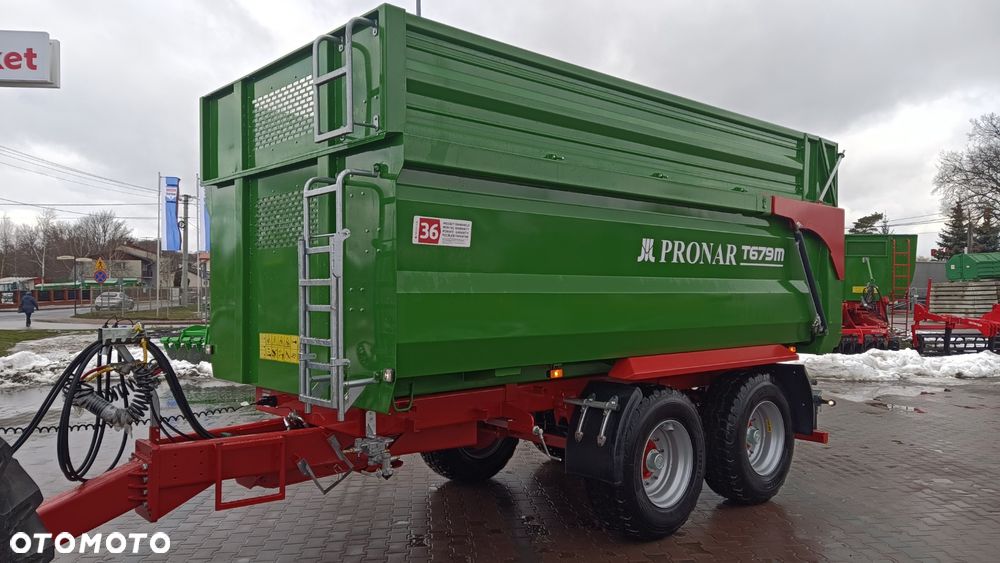 Pronar Przyczepa skorupowa PRONAR T-700XL -14.7t; T-679M -12t, tandem, (za dopłatą - nadstawy, plandeka, oś skrętna) - 26