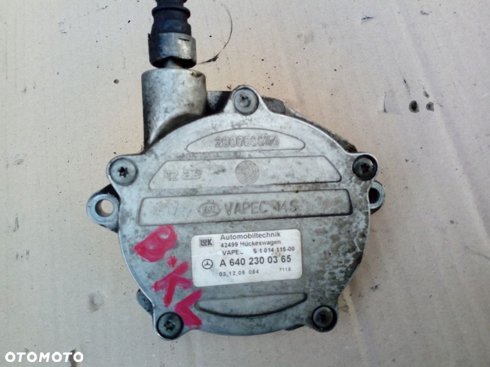 Mercedes A W169 W245 2.0 CDI vacu vacum pompa - 1