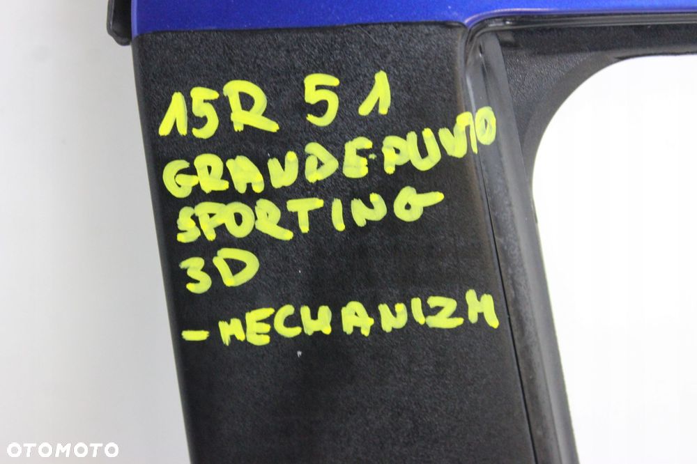 FIAT GRANDE PUNTO 3D 05R- DRZWI PRAWE PRZEDNIE PRAWY PRZÓD 599/A - 13