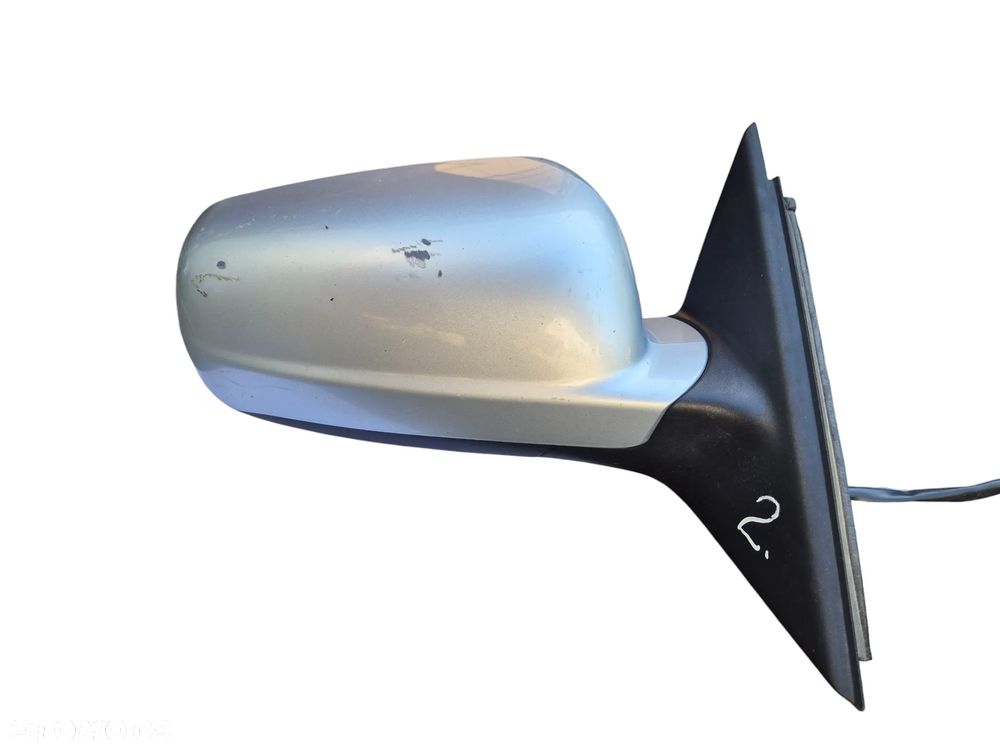 LUSTERKO ELEKTRYCZNE PRAWE 5 PINÓW VW PASSAT B5 FL SREBRNE: LA7W - 9