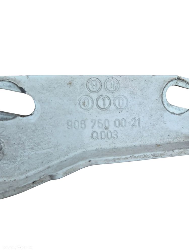 KOMPLET ZAWIASÓW MASKI PRAWY + LEWY ZAWIAS ZAWIASY MB SPRINTER W906 VW CRAFTER 9067500121 9067500021 - 7