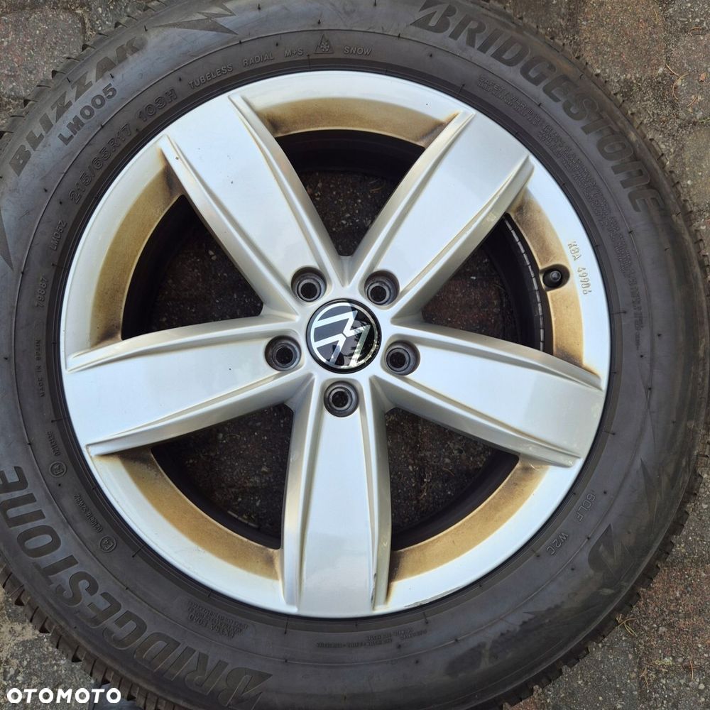 ZIMA KOŁA 215/65 R17 VW TIGUAN SKODA KODIAQ AUDI Q3 SEAT TARRACO - 3