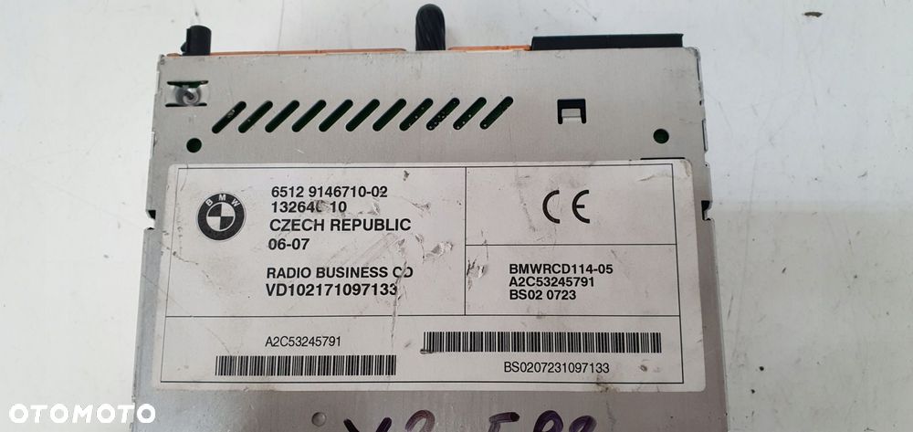 Bmw E83 Lci Radio Moduł Czytnik Cd 9146710 Nr 225 - 7