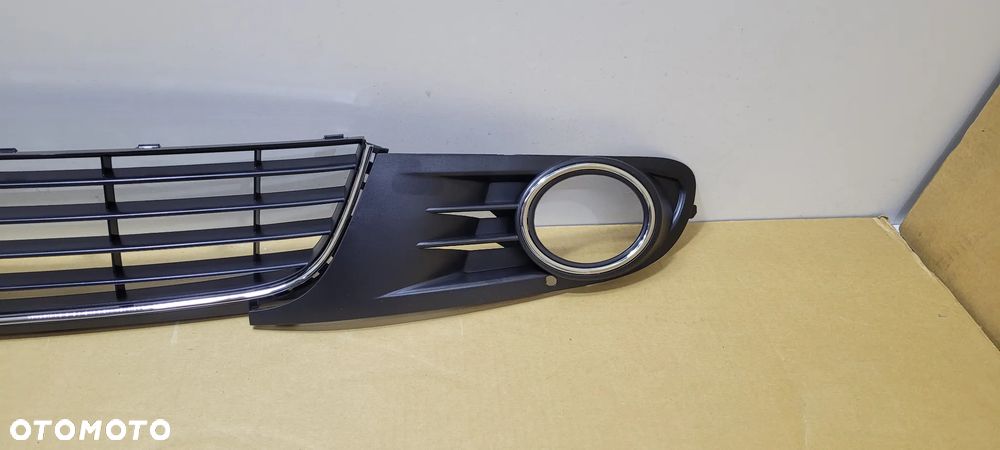 KOMPLET ATRAPA KRATKA ZDERZAKA VW GOLF VI 08-12 CHROM - 3