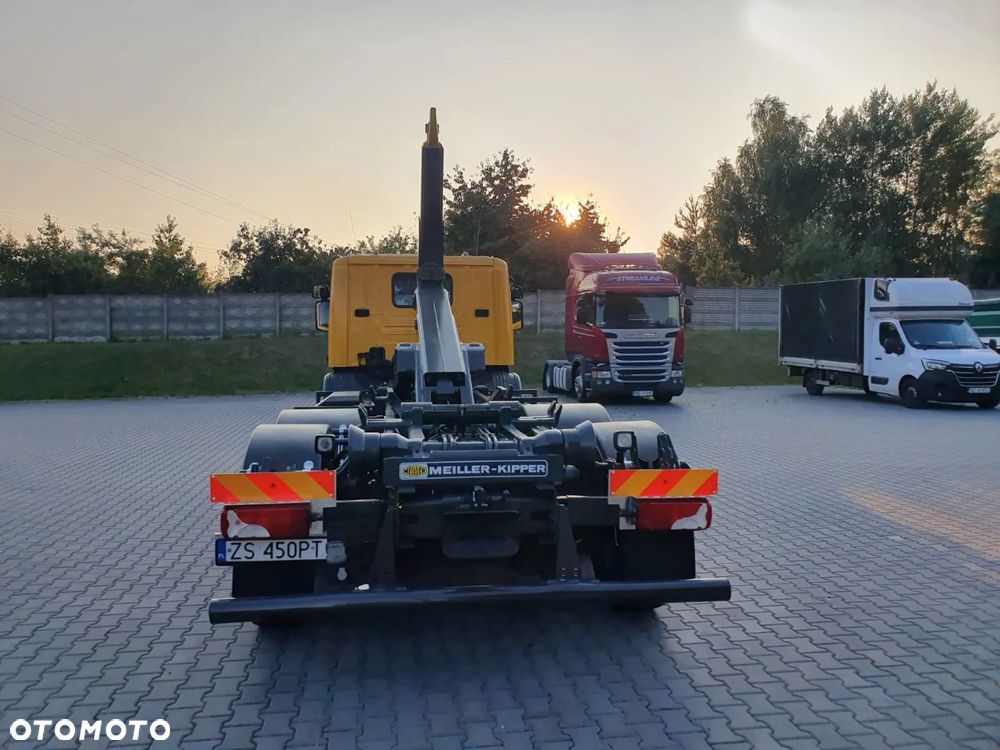 Scania P410 Hakowiec Meiller 6x2 Oś Skrętna Automat Krajowa! - 13