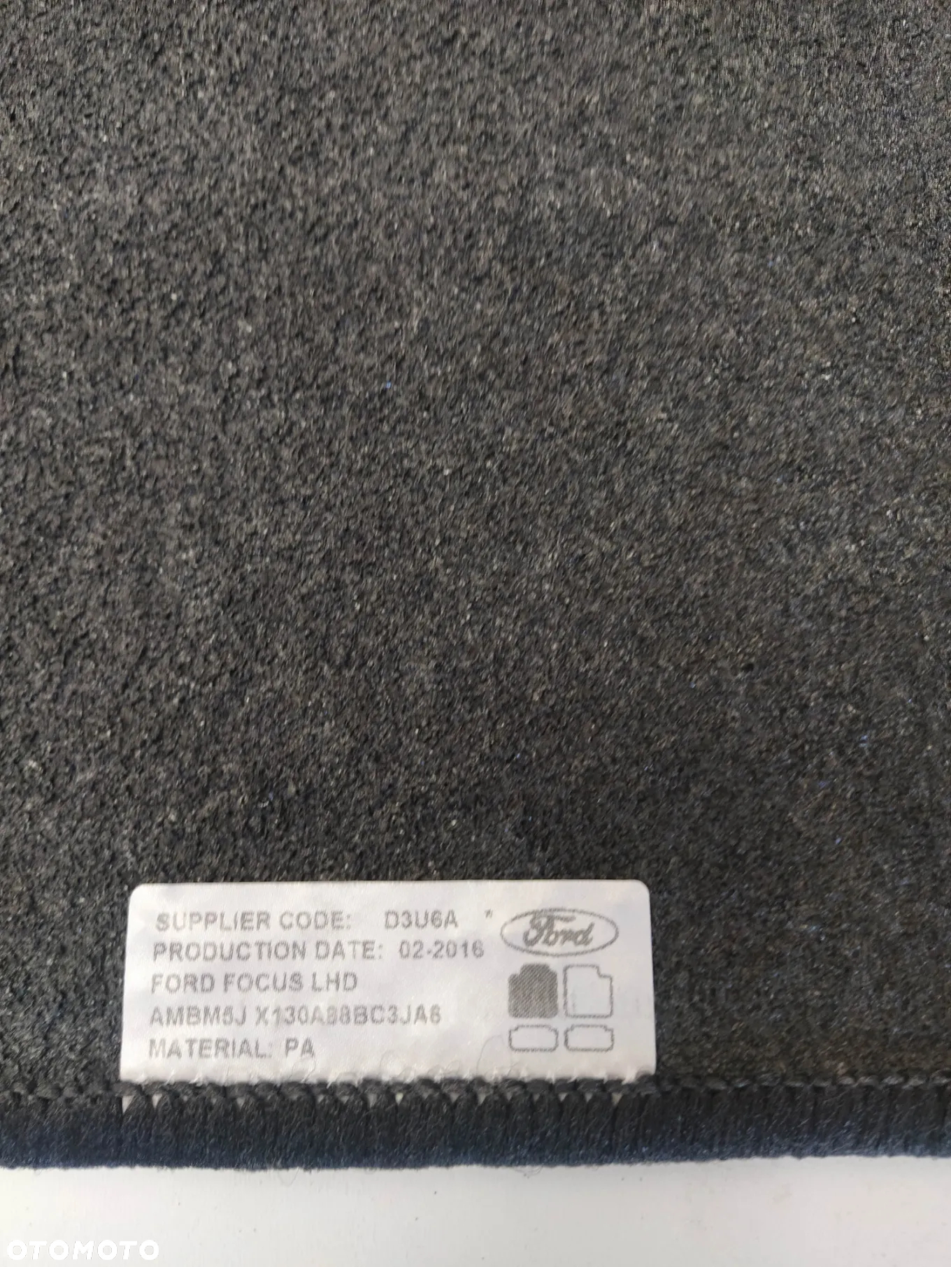 FORD FOCUS MK3 2015- DYWANIKI WELUROWE NOWE ORYGINAŁ - 5