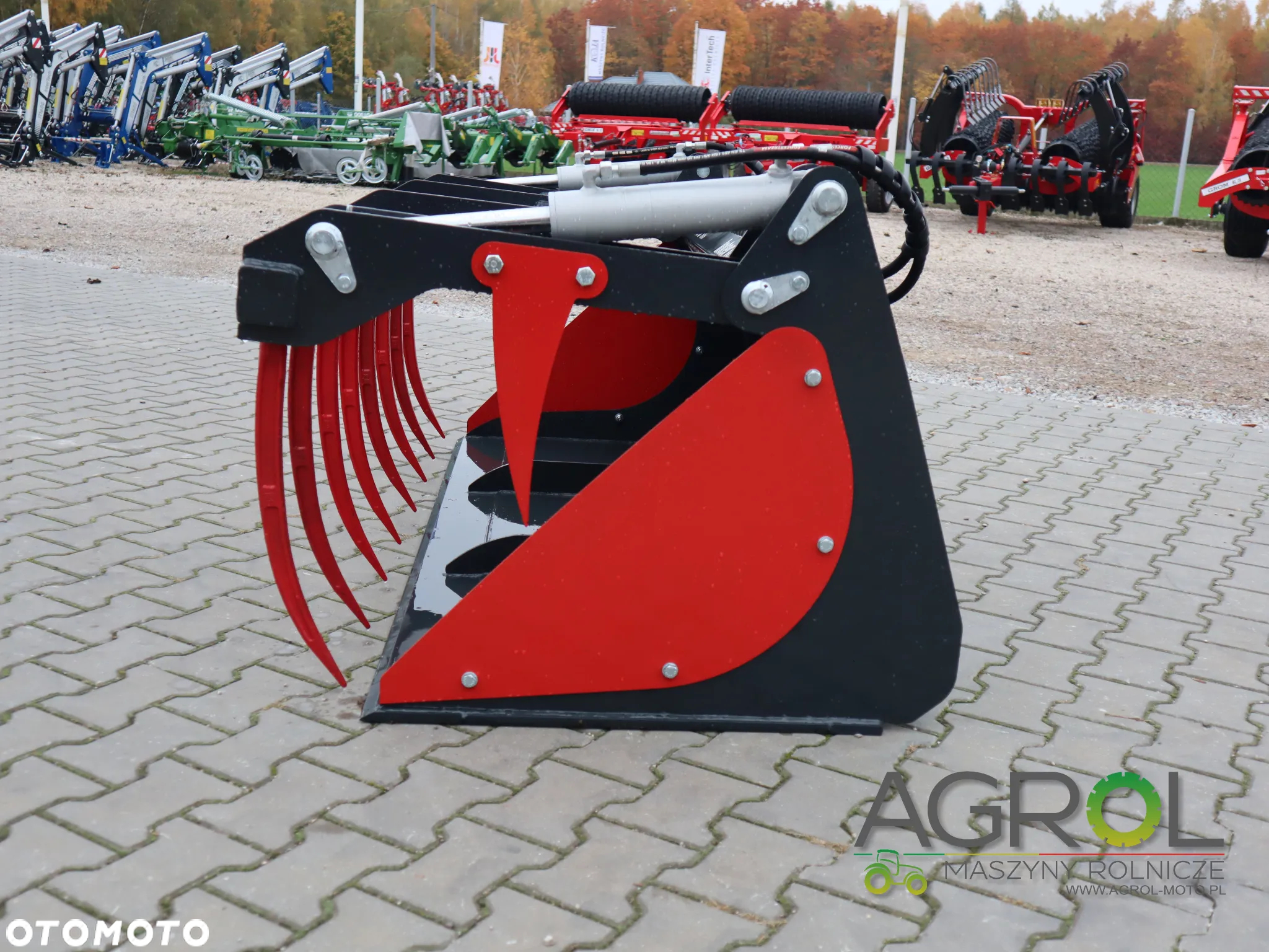 Łyżko-Krokodyl 1,5m 1,8m 2,2m 2,4m Inter Tech; Chwytak Paleciak Łyżka - 4