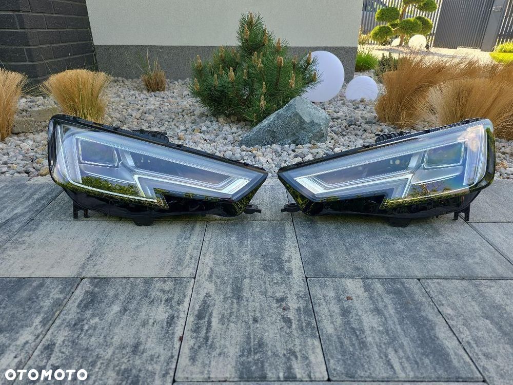 AUDI A4 S4 B9 8W0 8W Lampy przód Full Led Dynamic 8W0941033 8W0941034 - 1