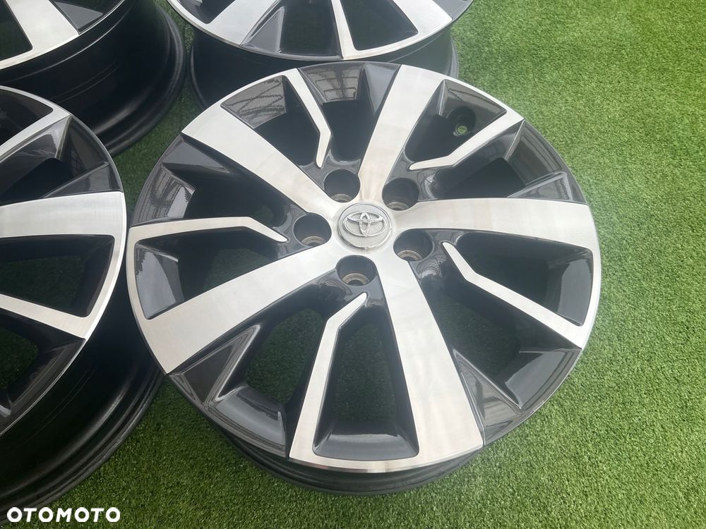 KOMPLET FELG FELGI ALU TOYOTA PROACE EXPERT TRAVELLER 17 5X108 ORYGINALNE - 8