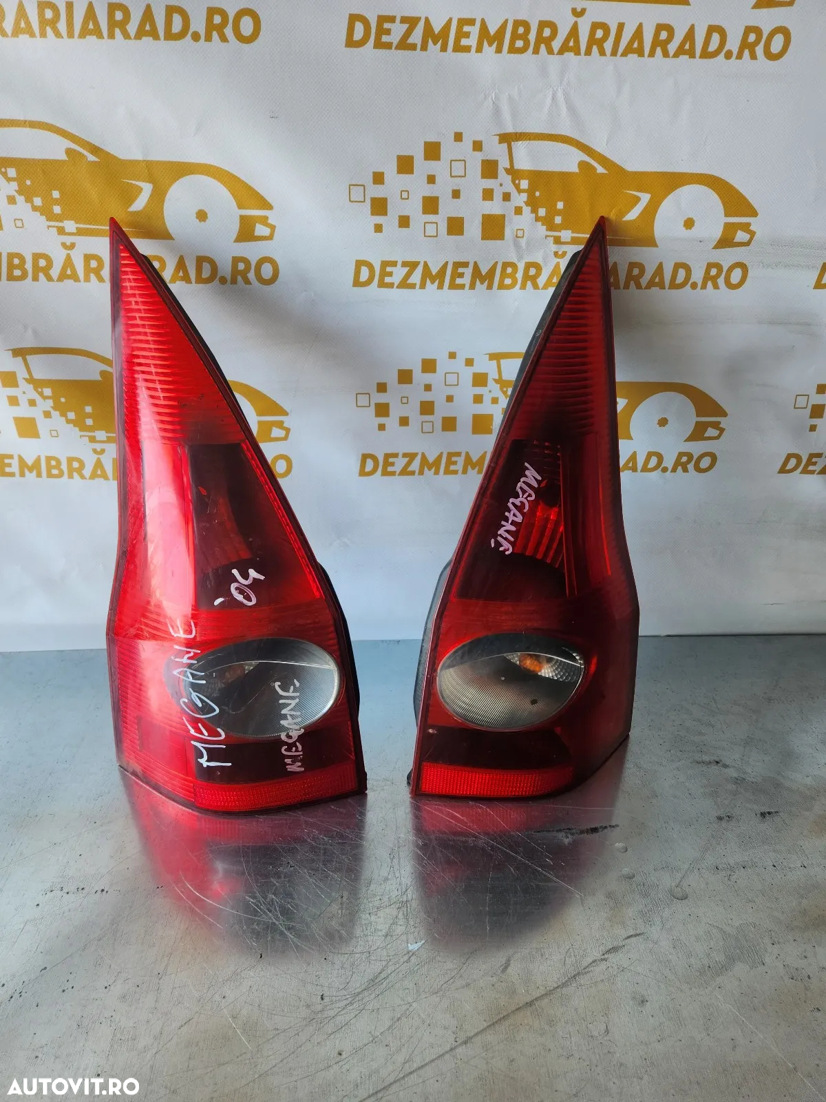 Stopuri Lampa Stop Tripla Stanga Dreapta Renault Megane 2 Combi Break - Dezmembrari Arad - 2