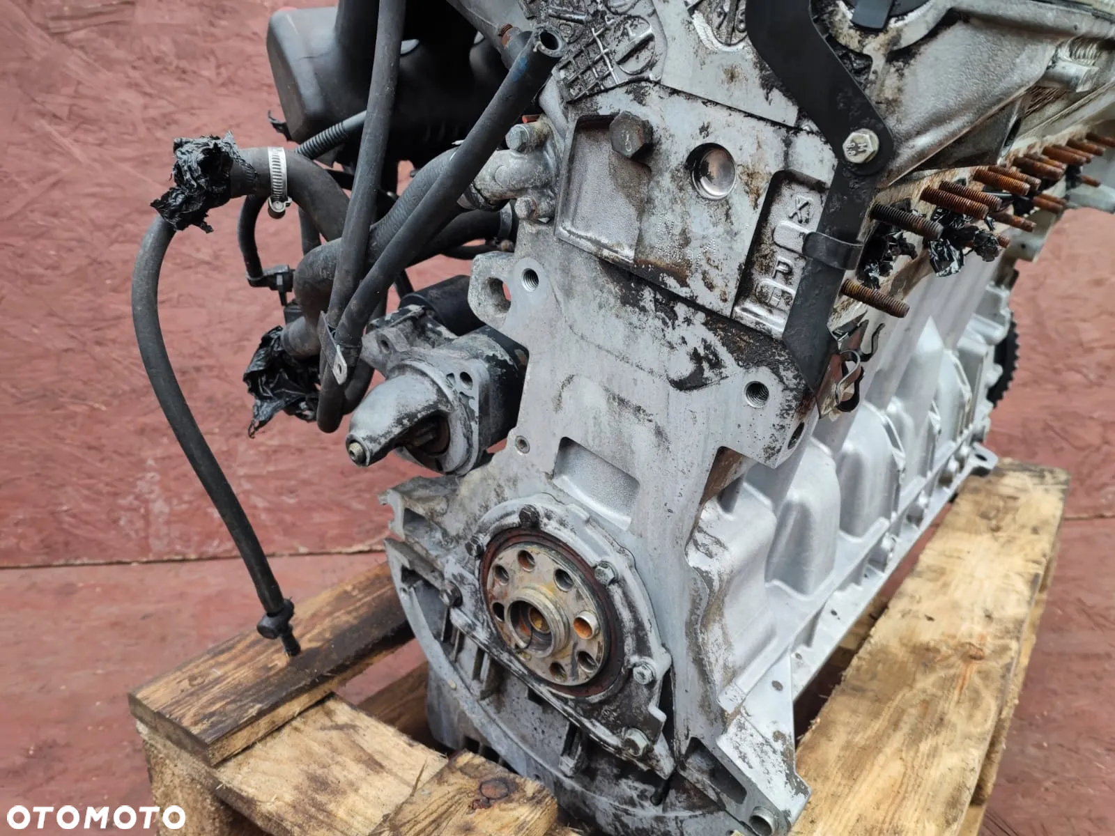 BMW E36 / E39 ORYGINALNY KOMPLETNY SŁUPEK SILNIKA M52B20 150KM + CEWKI + ROZRUSZNIK + KOLEKTOR SSĄCY + ALUMINIOWA POKRYWA RARYTAS O NR: 7 786 177 OEM. W BARDZO DOBRYM STANIE TECHNICZNYM. - 11