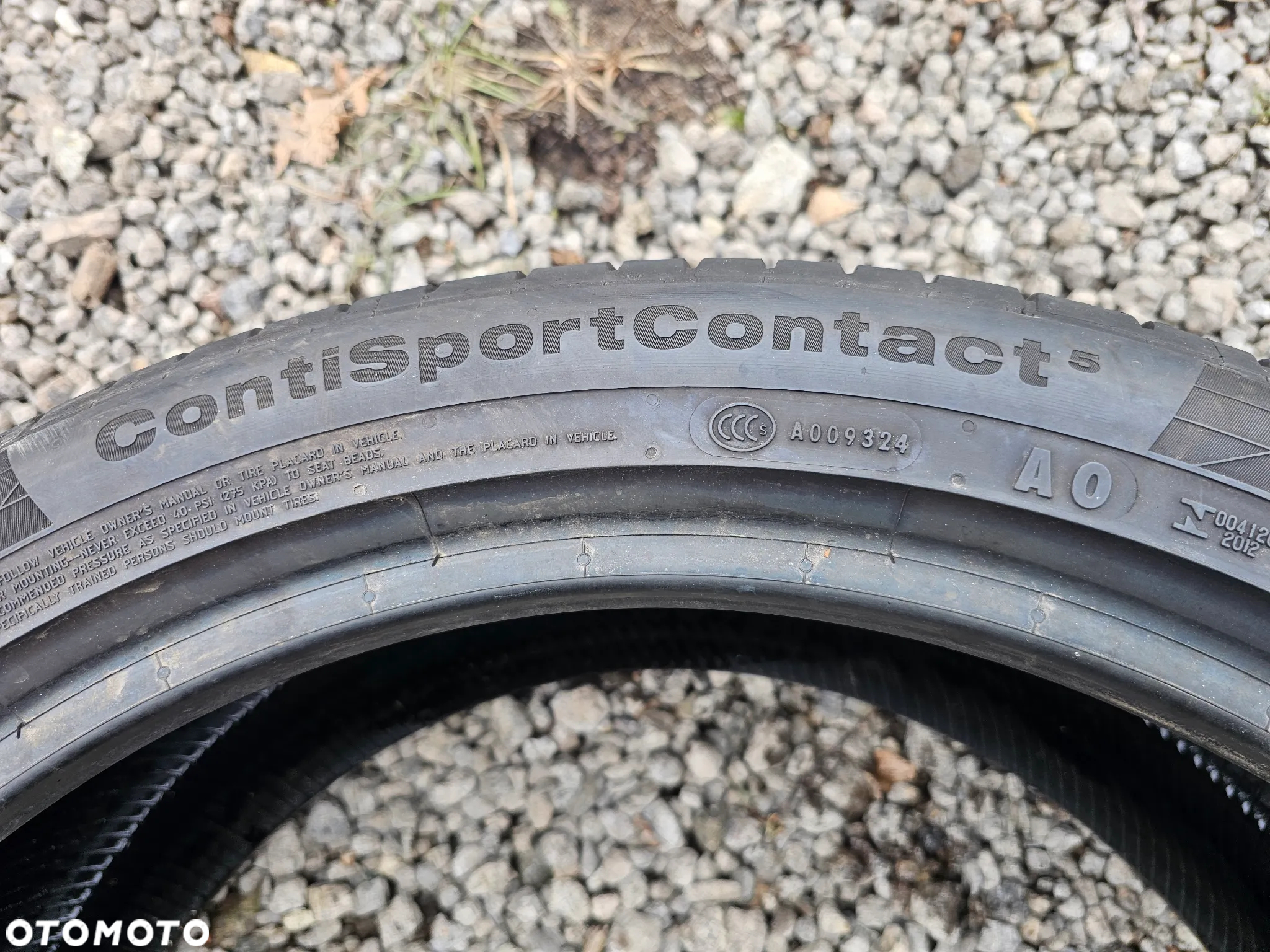 CONTINENTAL 255/40R20 101Y CONTISPORTCONTACT 5 (AO) (1szt.) (1x5,5) (DOT: 1x1023) L650 - 4