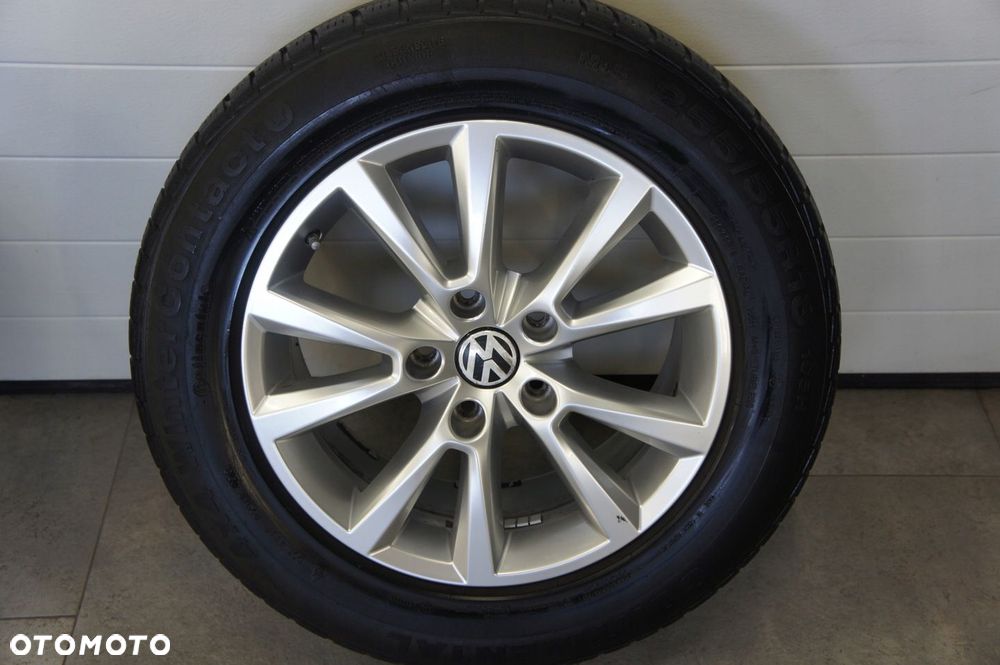 NR 322 Koła Zimowe AlufelgiI VW TOUAREG II 255/55/18 Continental ok 6mm - 5