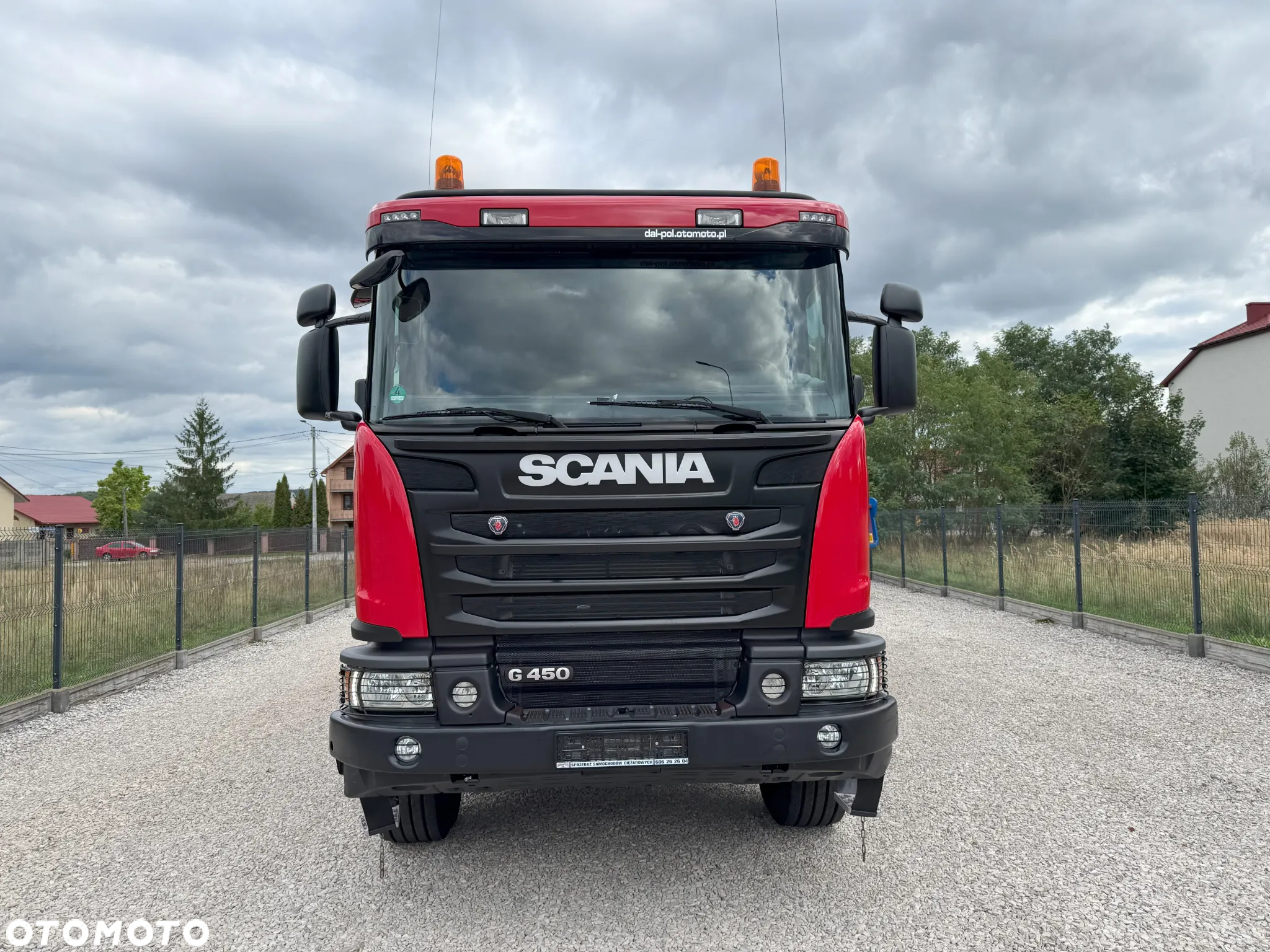 Scania G450 - BEZ EGR, 8x4, WYWROTKA - BORDMATIC - 4