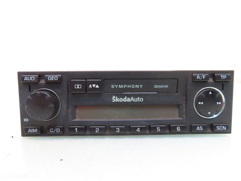 RADIO KASETA  SKODA SUPERB I 1U0035161D - 1