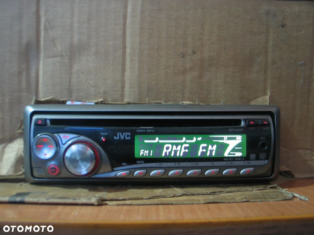 radio radioodtwarzacz CD Mp3 4x50w JVC KD-G343 - 1