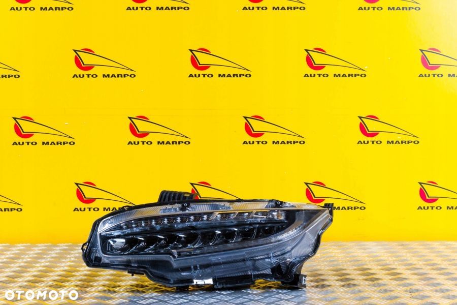 HONDA CIVIC X 16- REFLEKTOR LAMPA LED SREBRNA USA - 2