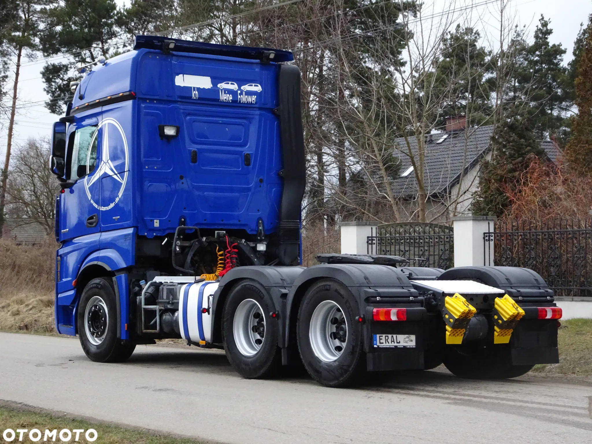 Mercedes-Benz Actros 2663 6x4 Ciągnik Siodłowy Trzy Osiowy 630KM Niskopodwozie DOLL 4 osie skrętne 2xrozciagana poszerzenia 58000kg - 4