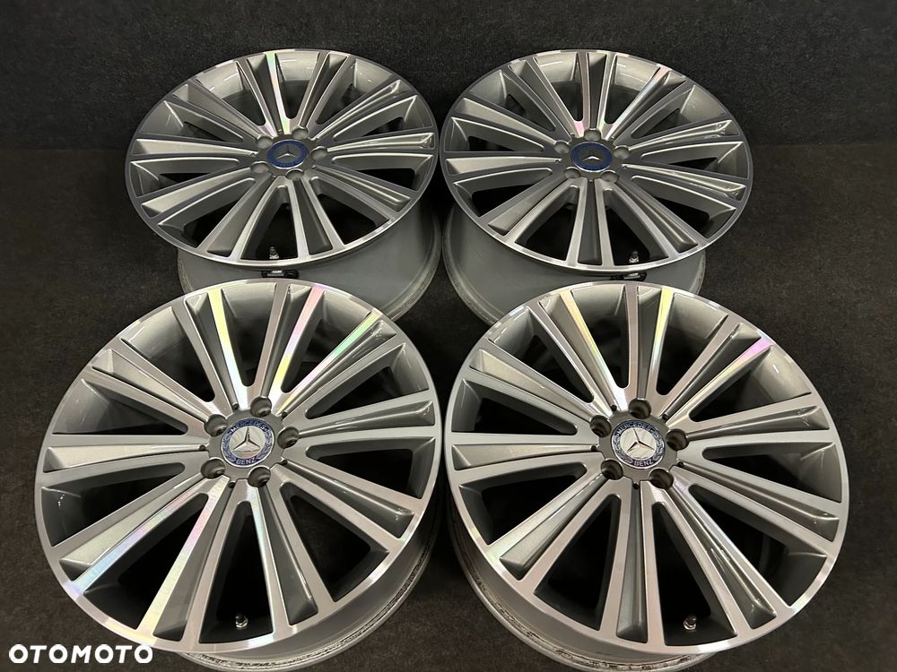 Alufelgi Mercedes S-Klasa W222, W221, E-Klasa W213, GLC, GLK 20 cali 5x112 4szt. Ładne z czujnikami! - 4