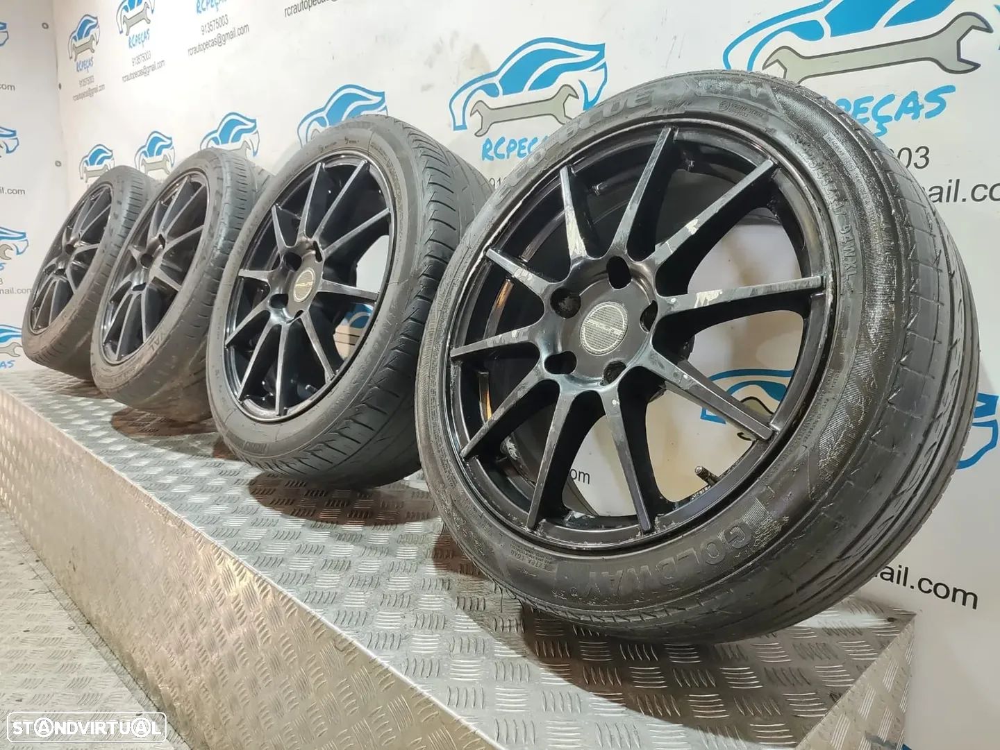 - Jantes 17" Originais Proline Wheels - BMW - 7,5J | ET38 | 5x120 - Originais - E87 | E81 | E88 | E82 | E90 | E91 | E92 | E93 | Polegadas | Jante - 1