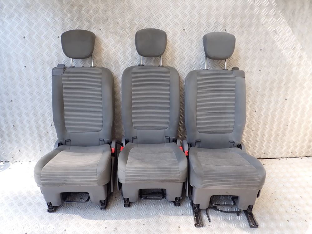 VOLKSWAGEN SHARAN 7N0 2013 ROK FOTELE 2 I 3 RZĄD MATERIAŁ ZESTAW - 5