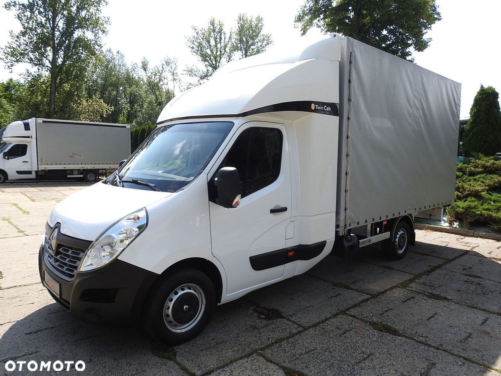 Renault MASTER PLANDEKA 8 PALET WEBASTO KLIMATYZACJA TEMPOMAT PNEUMATYKA  170KM - 7