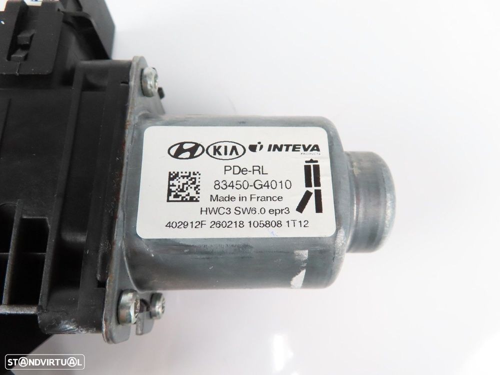 Motor elevador Esquerdo/Trás Seminovo/ Original HYUNDAI i30 (PDE, PD) 83450-G401... - 4