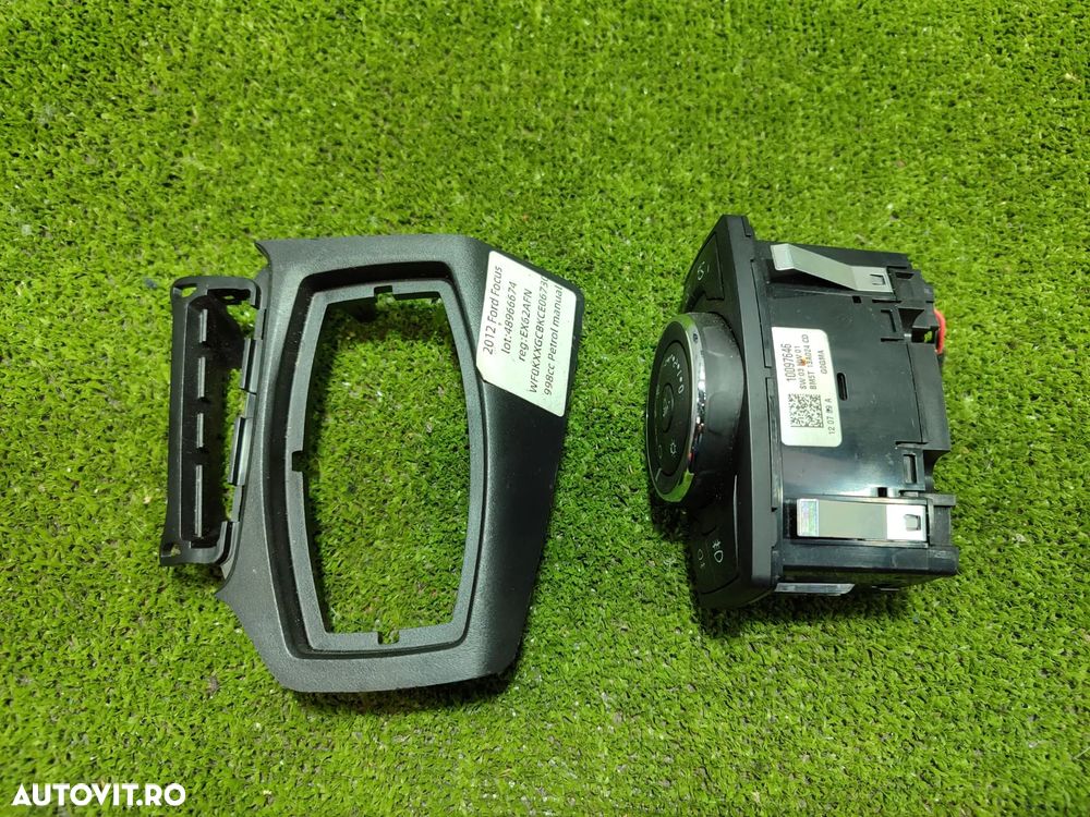 BLOC CONTROL LUMINI + ORNAMENT FORD FOCUS 1.6 DIESEL 2012 COD OEM 10097646 / BM5T-13A024-CD / 2011-2015 - 3