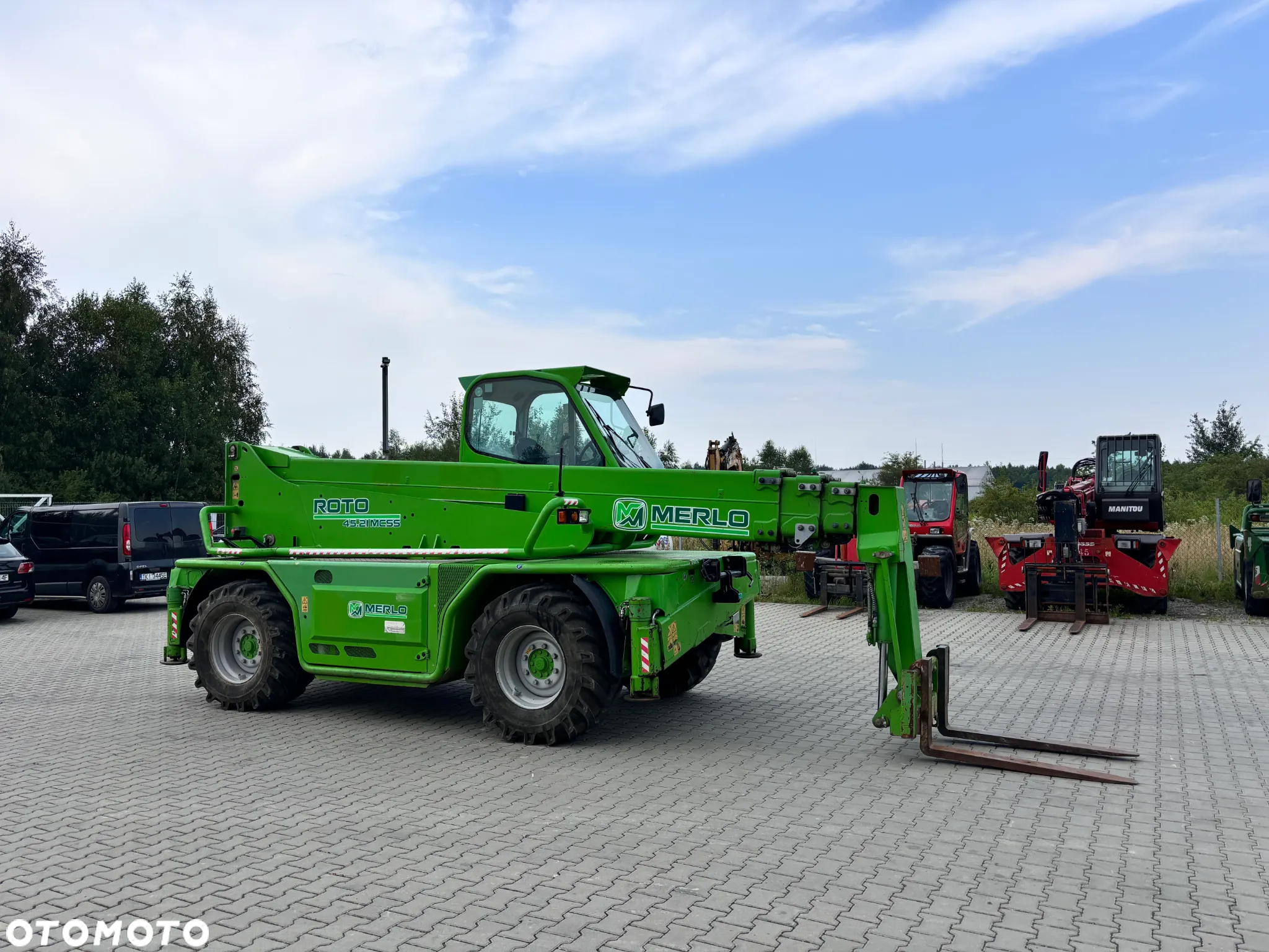 Merlo Roto 45.21 MCSS kosz  wciągarka  sterowanie radiowe - 8