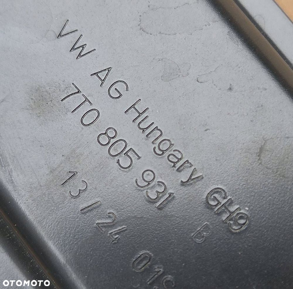 volkswagen multivan t7 wspornik mocowanie lampy pasa przedniego 7t0805931 - 1