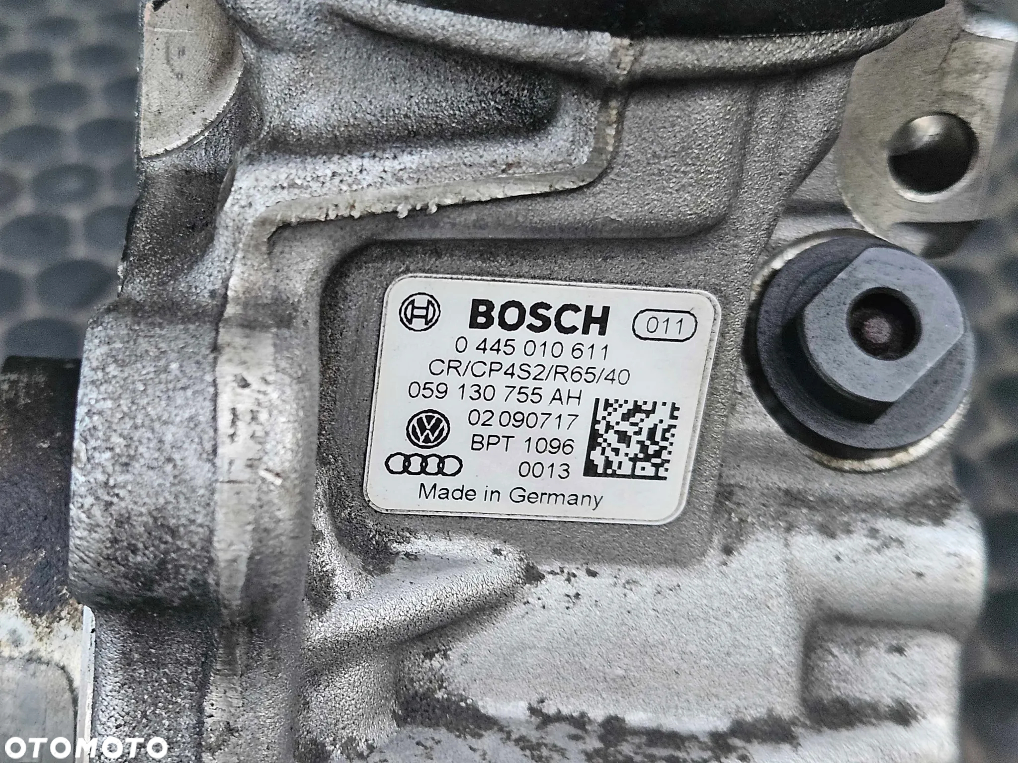 Pompa Paliwa 059130755AH 059130277BE Wtryskowa Wtryski Listwa Czujniki Przewody 2.7 3.0 TDI V6 Audi A4 B8 A5 A6 VW - 8