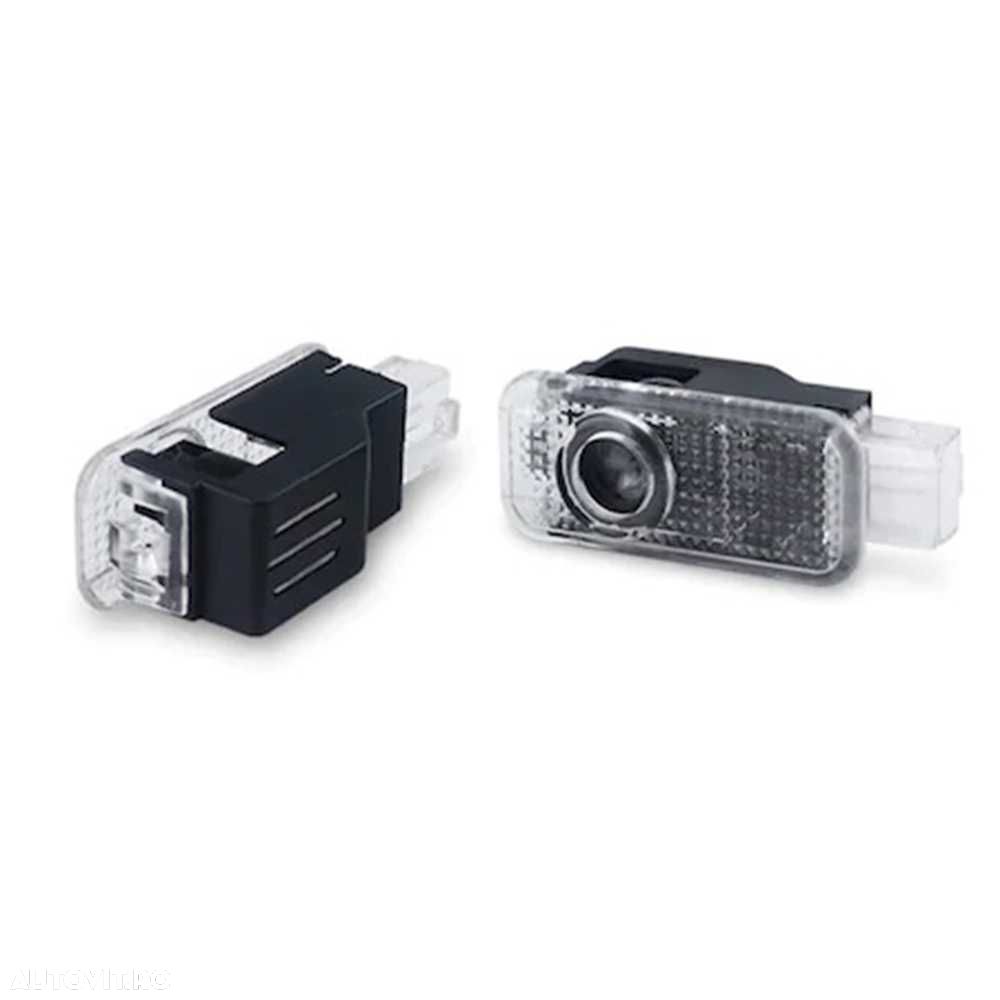 Set Proiectoare Logo Portiera Audi A3 A4 A5 A6 A8 Q3 Q5 Q7 - 3