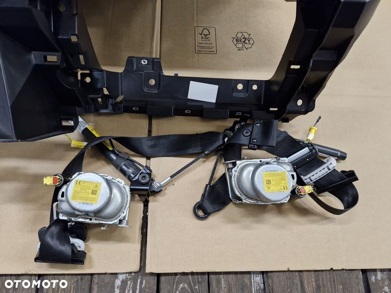 FIAT 500X DESKA ROZDZIELCZA OE PASY LEWY PRAWY + 2 AIRBAG PASAŻERA KIEROWCY - 3