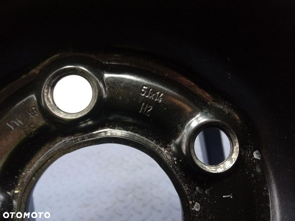 SKODA FABIA KOŁO DOJAZDOWE 4x100 5Jx14 ET35 600601027R - 3