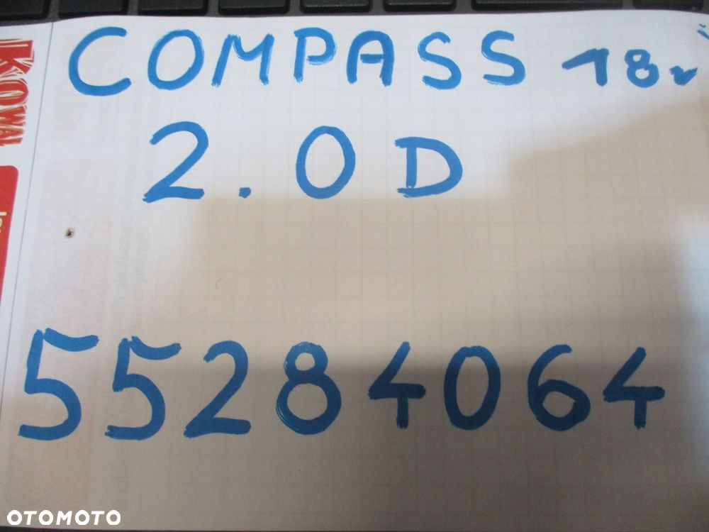 SILNIK MOTOR JEEP COMPASS 2,0D 18R 55284064 GOŁY - 5