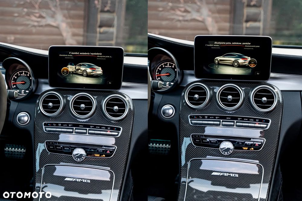 Mercedes-Benz Klasa C AMG 63 Coupe AMG Speedshift 7G-MCT - 35