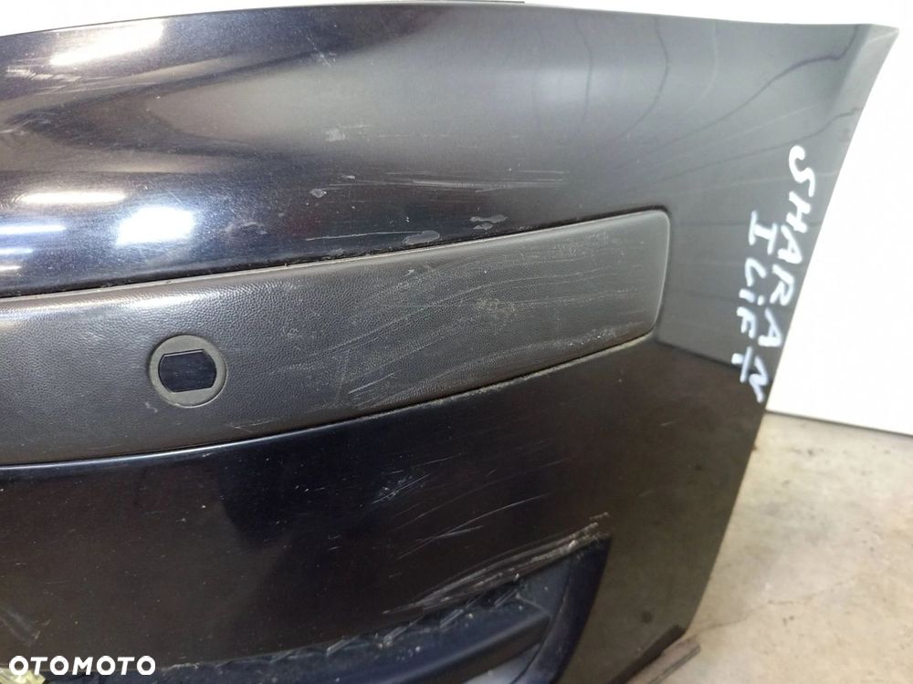 ZDERZAK PRZÓD PRZEDNI VW SHARAN I LIFT 04-10 7M3 CHROM PDC CZARNY - 4