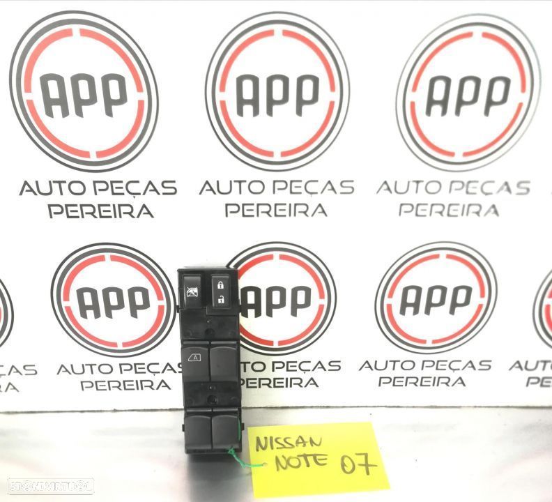 Módulo botões vidros elétricos Nissan Note de 2006 . - 1