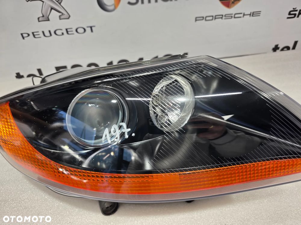 BMW Z4 E85 / E86 02-06 PRAWY XENON PRAWA LAMPA PRZEDNIA PRZÓD , NR 1EL247001 / 1EL247001-56AJ , NA ŻARÓWKI D2S + H7 , NR AUKCJI LPP197 - 5