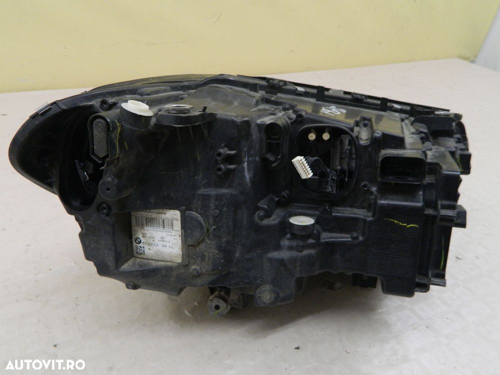 Far stanga BMW X3 / X4 G01 / G02 FULL LED Adaptiv, 2018, 2019, 2020, 2021, cod origine 8739653-04. - 7