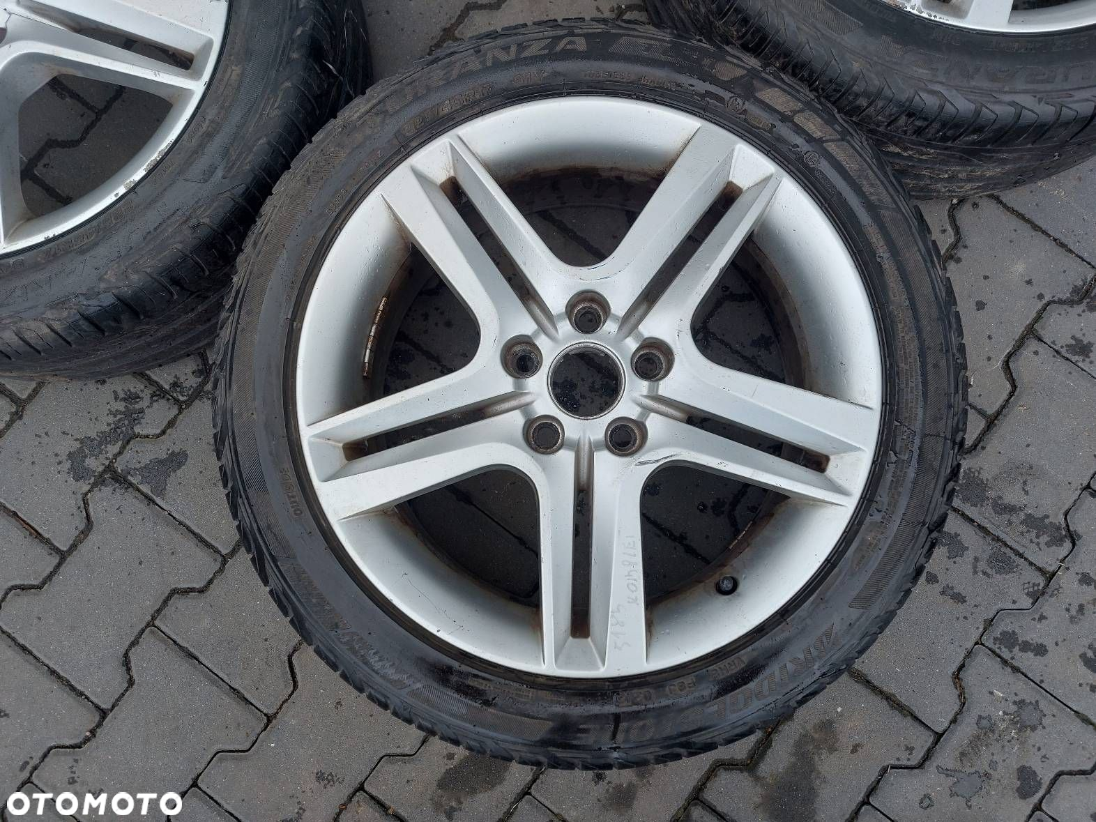 KOŁA 4SZT OPONY + FELGI + DYSTANSE 7JX17 ET54 225/45R17 5X112 AUDI A4 B6 - 10